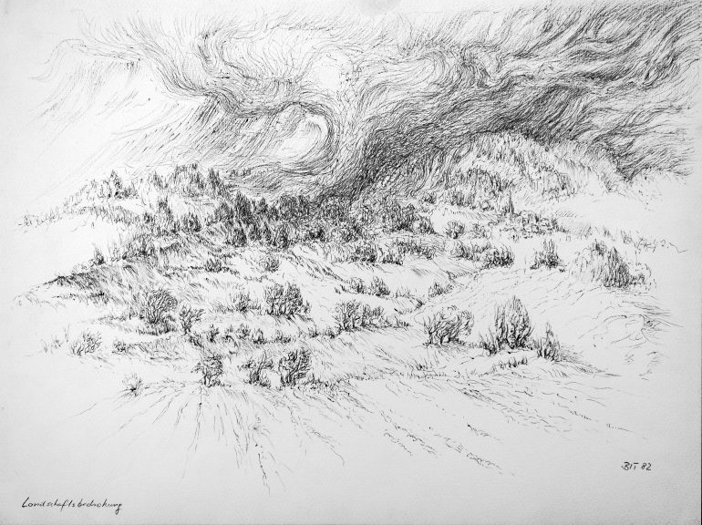 Landschaftsbedrohung