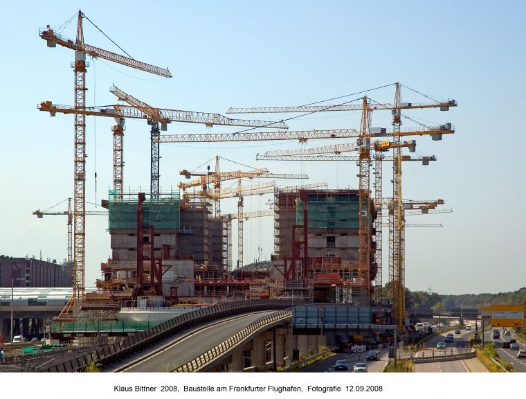 Flughafen-Baustelle